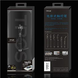 tposp6 b 可伸縮款電容式觸控筆 專為平板電腦設(shè)計(jì)的黑色觸控利器